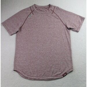 Legends T Shirt Mens‎ Large Red Heather Athletic Performance Tee Raglan Workout